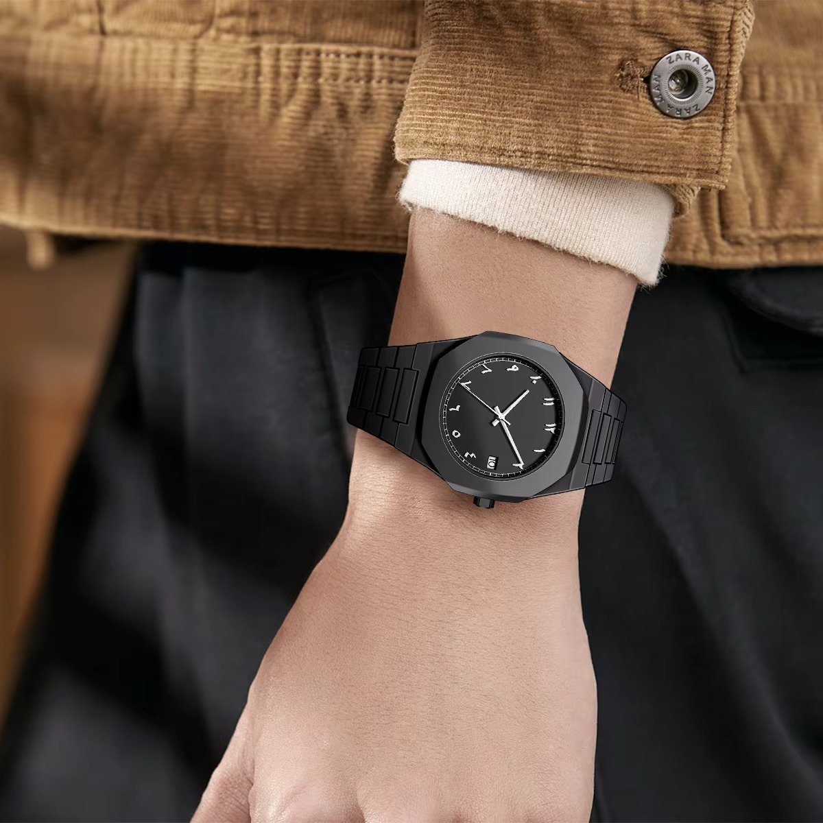 Arabic Black Aura Watch