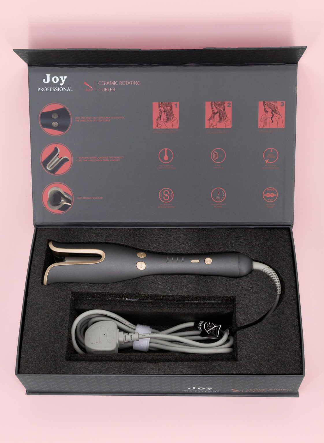 Joy - Professional Ceramic Rotating Curler